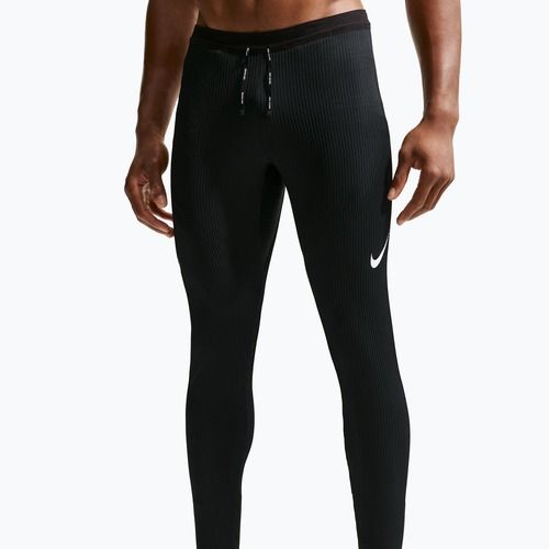Men's leggings Nike AeroSwift black/summit white