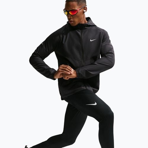 Men's leggings Nike AeroSwift black/summit white