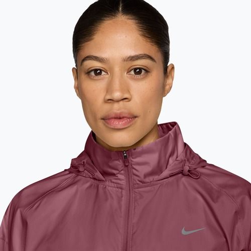 Women's running jacket Nike Tempo Repel pink smoke