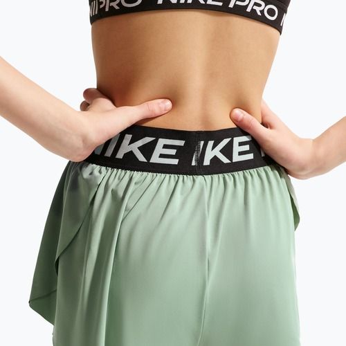Children's shorts Nike Pro Dri-Fit 2in1 steam/black/white