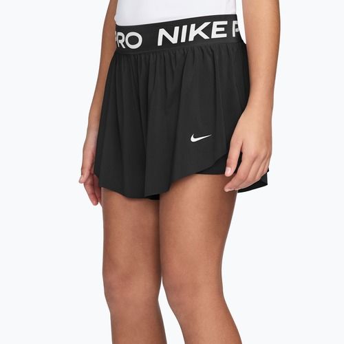 Children's shorts Nike Pro Dri-Fit 2in1 black/black/white