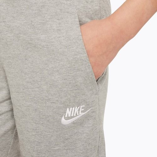 Children's shorts Nike Sportswear Club 6" dark grey heather/white