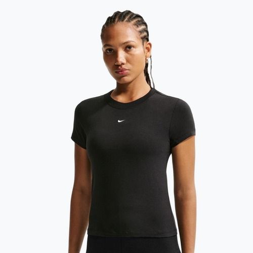 Women's T-shirt Nike Sportswear Chill Knit black/white