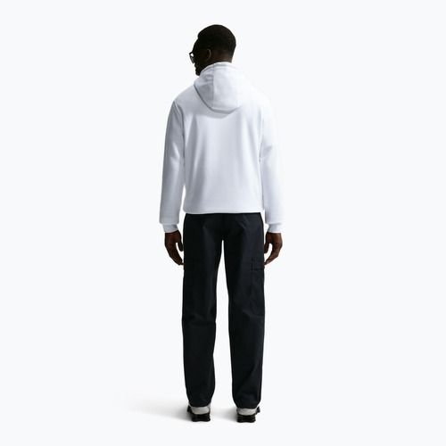 Men's sweatshirt Nike Club Pullover Hoodie white/white/black