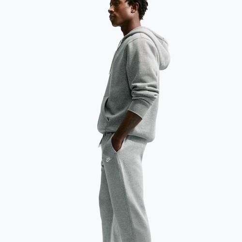 Men's trousers Nike Club French Terry Joggers dark grey heather/light smoke grey/white