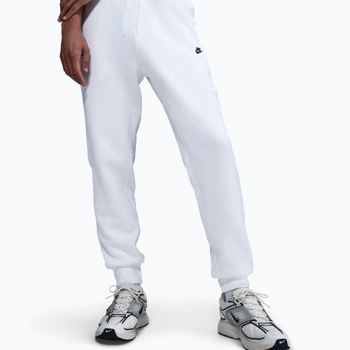 Men's trousers Nike Club Jogger white/white/black