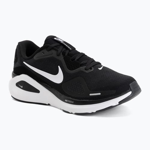Men's running shoes Nike Structure 26 Wide black/wolf grey/metallic silver/white