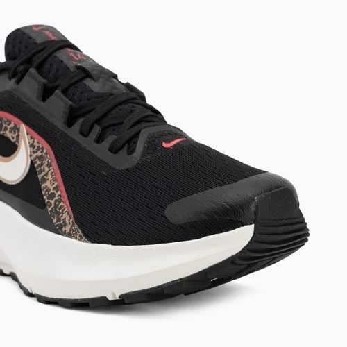 Women's running shoes Nike Downshifter 14 black/british khaki/fusion red/sail