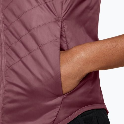 Women's gilet Nike Tempo pink smoke