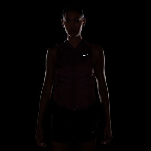 Women's gilet Nike Tempo pink smoke