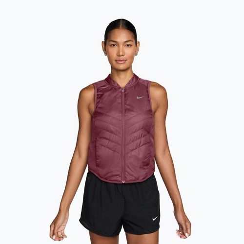 Women's gilet Nike Tempo pink smoke