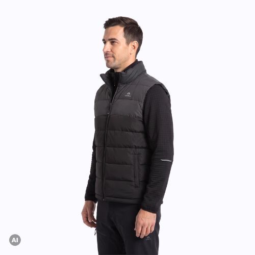 Men's KADVA Cryon black gilet