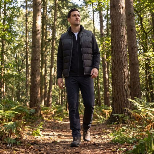 Men's KADVA Cryon black gilet
