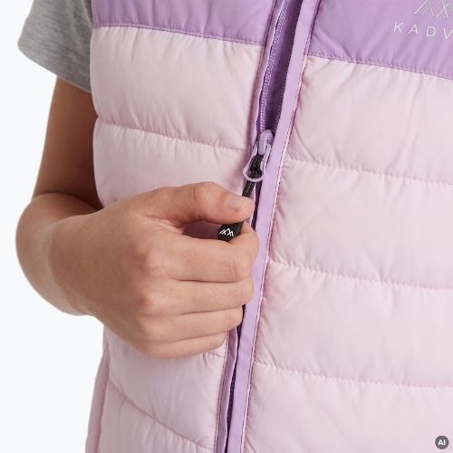 Children's sleeveless jacket KADVA Cryon JR purple