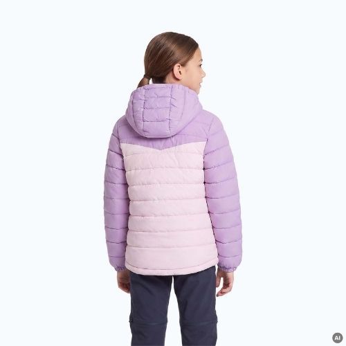 Children's insulated jacket KADVA Snoway JRG purple
