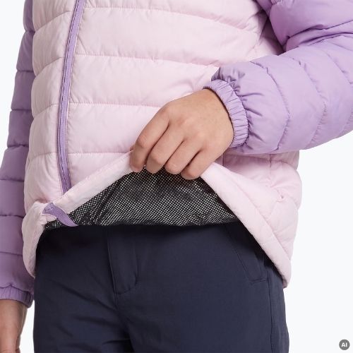 Children's insulated jacket KADVA Snoway JRG purple