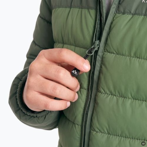 Children's insulated jacket KADVA Snoway JRG green