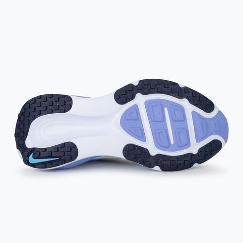 Women's running shoes Nike Vomero 18 white/blue fury/midnight navy