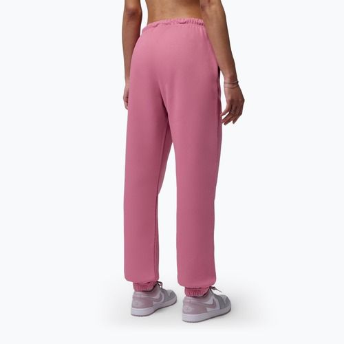 Spodnie damskie Nike Jordan Fleece desert berry/white