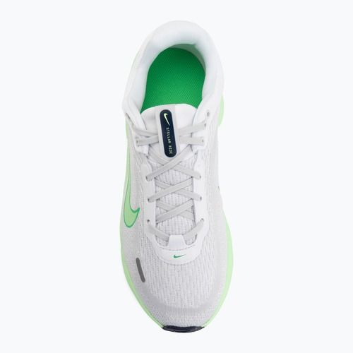 Nike Stellar Ride running shoes white/photon dust/illusion green