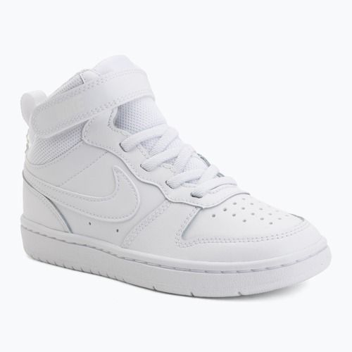 Children's shoes Nike Court Borough Mid 2 white/white/white