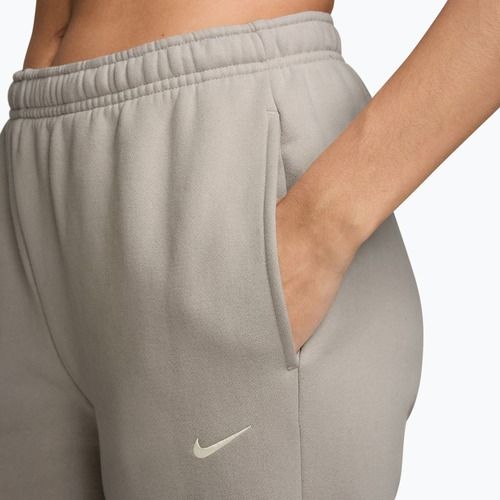 Women's trousers Nike Studio Fleece cream li/sail