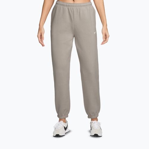 Women's trousers Nike Studio Fleece cream li/sail