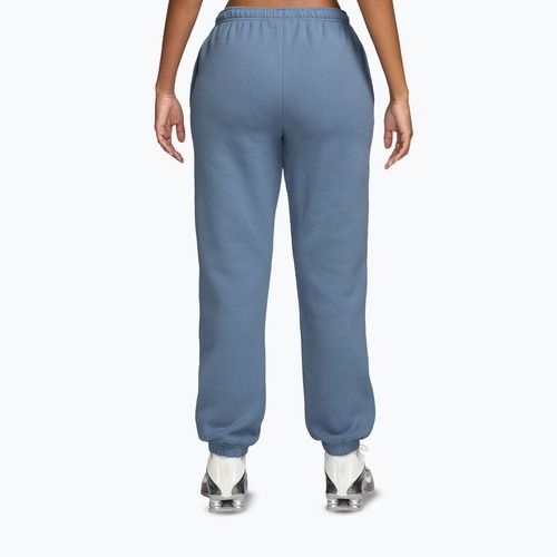 Women's trousers Nike Studio Fleece work blue/sail