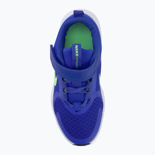 Children's shoes Nike Star Runner 5 racer blue/midnight navy/illusion green