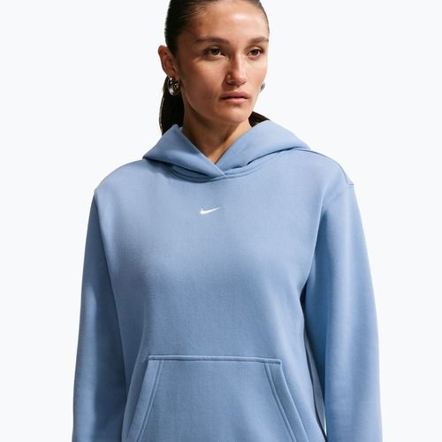 Women's sweatshirt Nike Studio Fleece work blue/sail