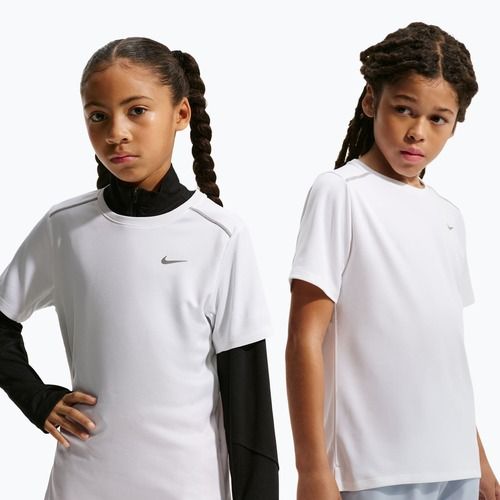 Children's T-shirt Nike Miler white/white