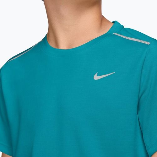 Children's T-shirt Nike Miler bright spruce/energy/heather