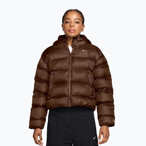 Women's jacket Nike TF SYN Classic cacao wow/sail