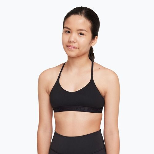 Girl's bra Nike Indy black/black