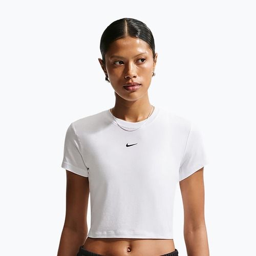 Women's T-shirt Nike Sportswear Chill Knit white/black