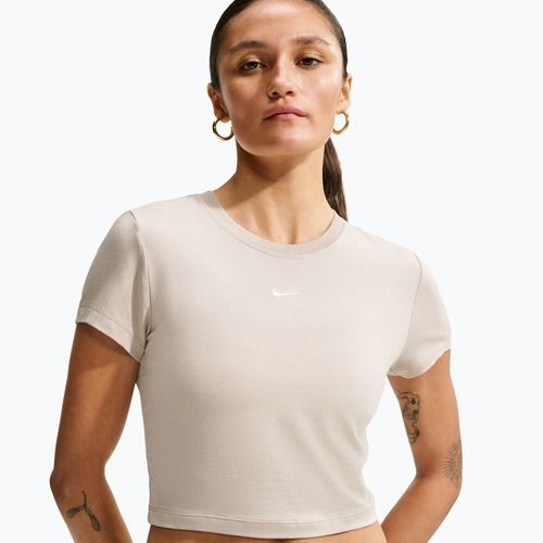 Women's T-shirt Nike Sportswear Chill Knit cream Ii/sail