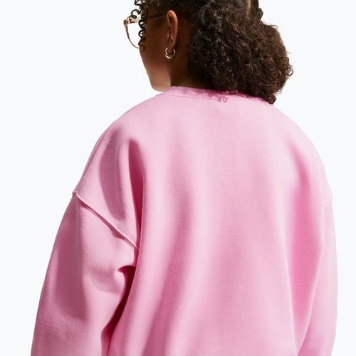 Children's sweatshirt Nike Sportswear Studio pink rise/white