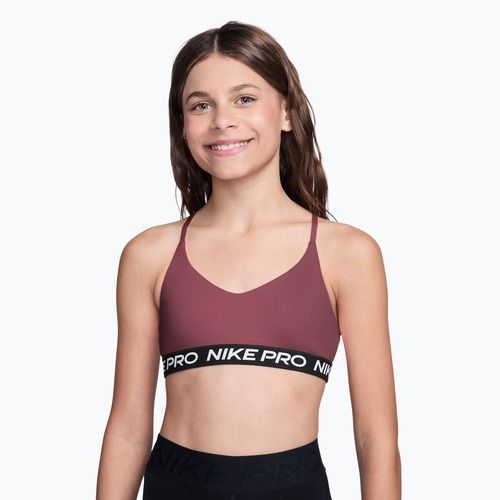 Girl's bra Nike Pro Pink Smoke