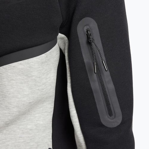 Men's sweatshirt Nike Tech black/dark grey heather/black