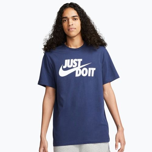 Men's T-shirt Nike Sportswear JDI midnight navy/white