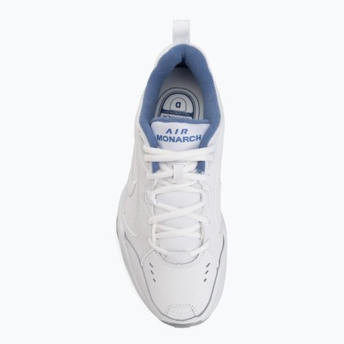 Men's training shoes Nike Air Monarch IV white/indigo storm/gum light brown/white