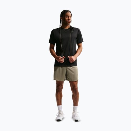 Men's training shirt Nike Dri-FIT Training T-Shirt black/matte silver