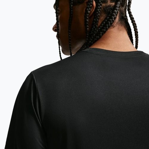 Men's training shirt Nike Dri-FIT Training T-Shirt black/matte silver