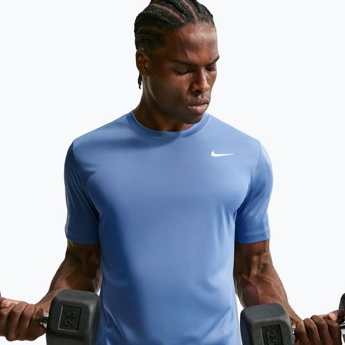 Men's training shirt Nike Dri-FIT Training T-Shirt indigo storm/white