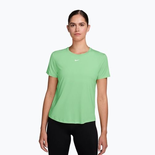 Women's training shirt Nike One Classic cucumber calm/white