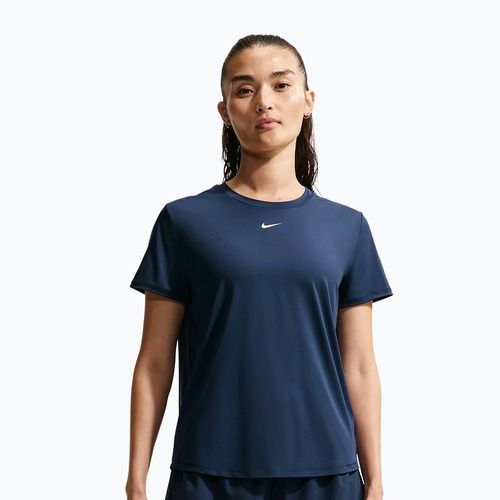 Women's training shirt Nike One Classic midnight navy/white