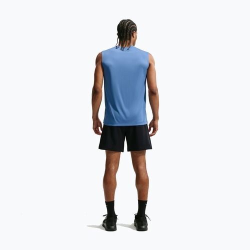 Men's training shirt Nike Dri-FIT Sleeveless Training Top indigo storm/white