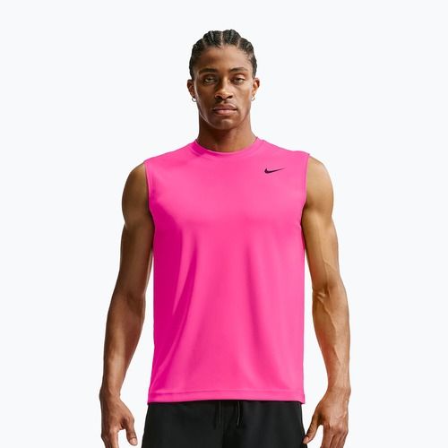 Men's training shirt Nike Dri-FIT Sleeveless Training Top hyper pink/black