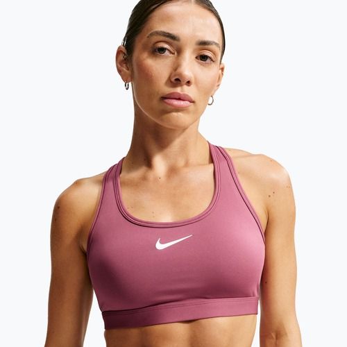 Training bra Nike Swoosh pink smoke/white