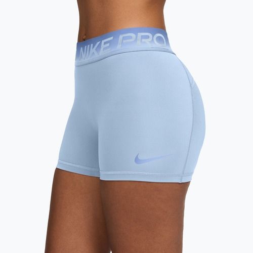 Women's training shorts Nike Pro hydrogen blue/aluminum